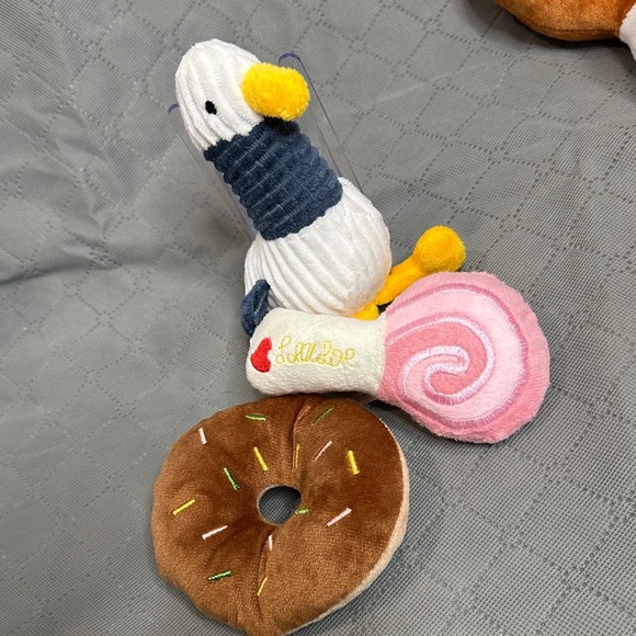 Small Dog Toys Bundle Donut Lollipop Seagull 3 piece bundle - Picture 6 of 6
